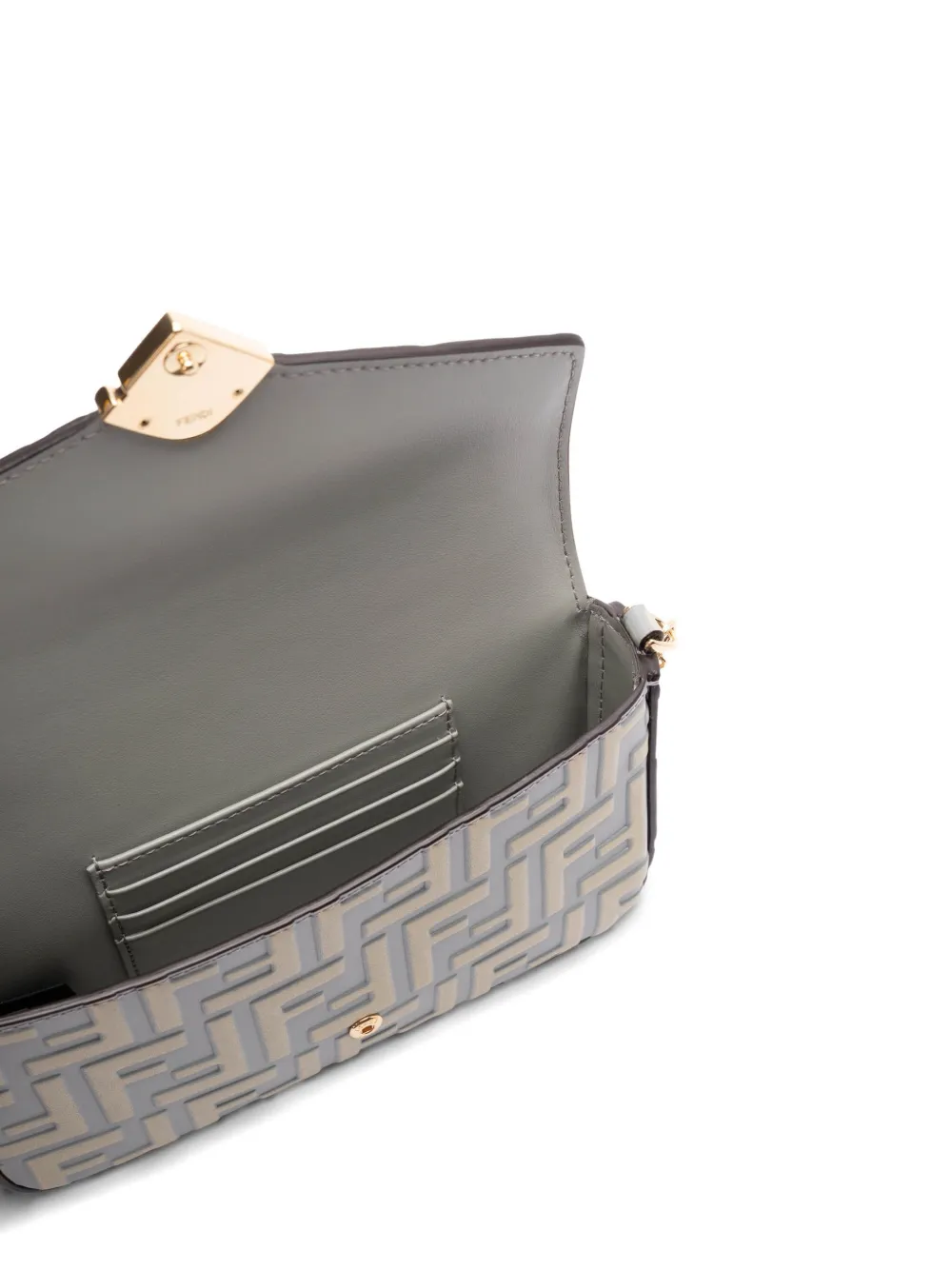 FENDI FF Diamonds crossbodytas Groen