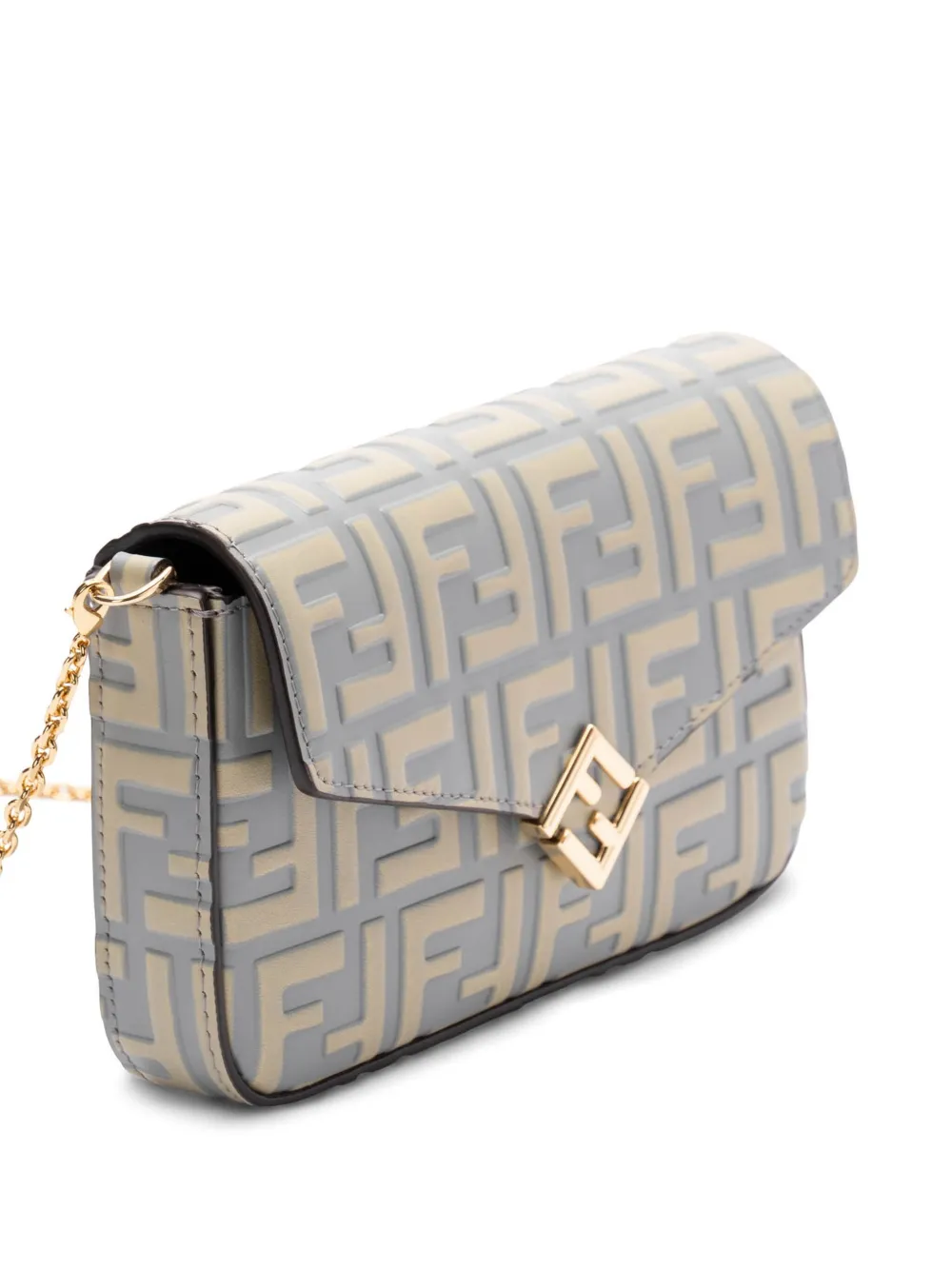 FENDI FF Diamonds crossbodytas Groen