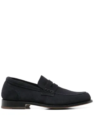 Tricker's Elton タッセル ローファー | ブルー | FARFETCH JP