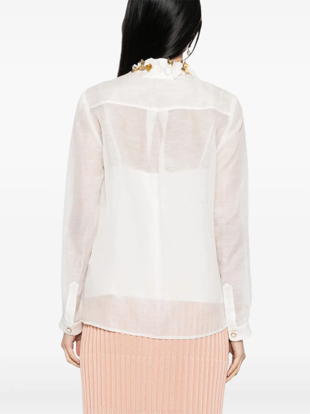 ZIMMERMANN Illuminate blouse Beige