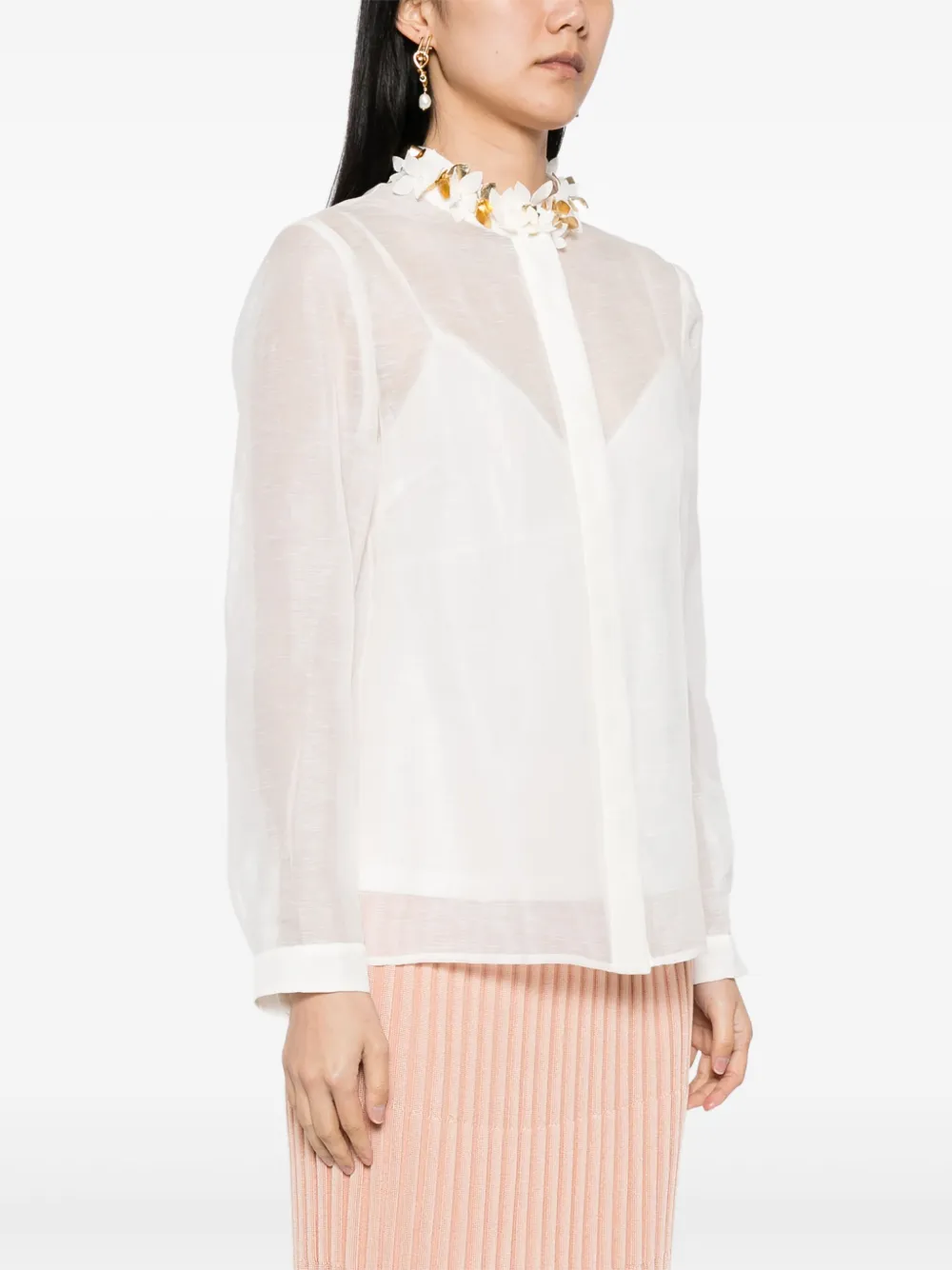 ZIMMERMANN Illuminate blouse Beige
