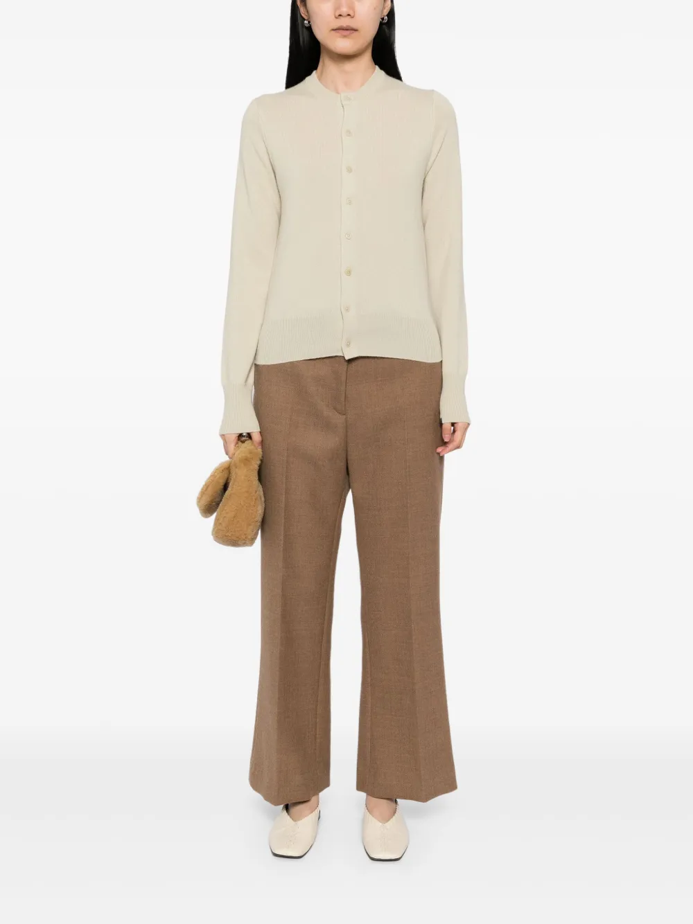 extreme cashmere Little 2 vest Beige