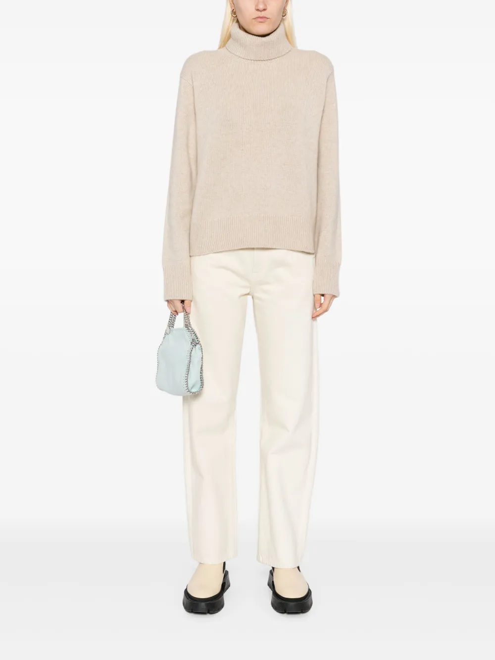 FRAME clean turtleneck jumper | Knitted Sweaters | Image 2