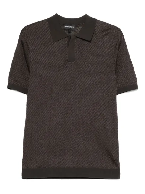 Emporio Armani knitted polo shirt  