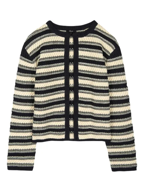 Rails Nelly striped knit cardigan