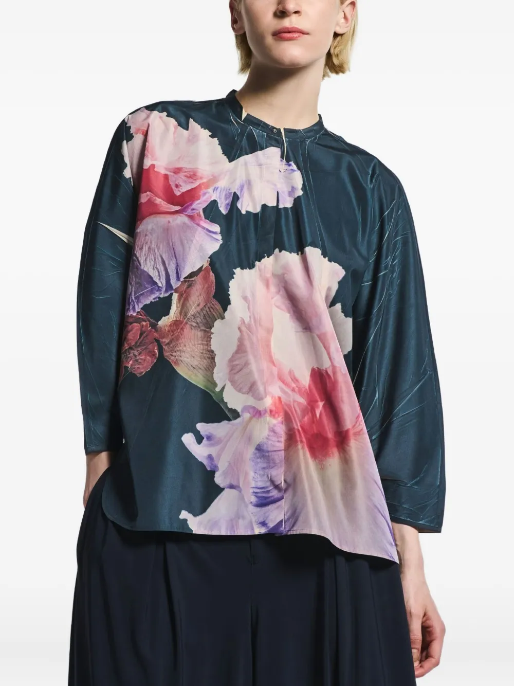 High Hemd mit Blumen-Print | Hemden | Image 2