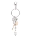 Vivienne Westwood multi charm keyring - Silver