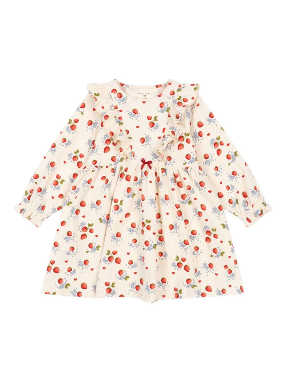 Konges Sløjd vestido con fresas estampadas | neutro | Image 1