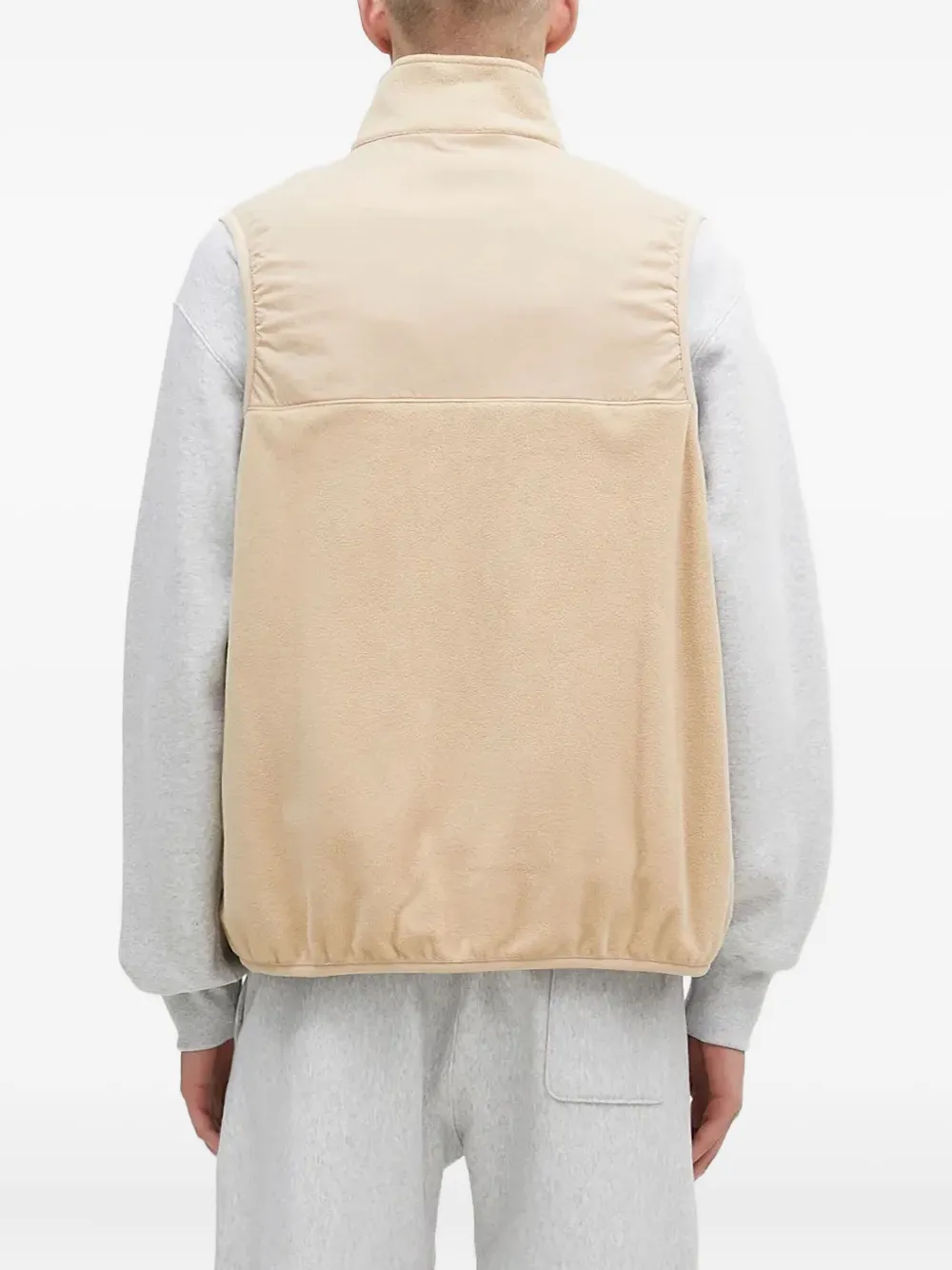 adidas Top met geborduurd logo Beige