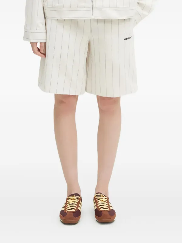 Breath ストライプショートパンツ 44 Adidas ストライプ ショートパンツ | ホワイト | FARFETCH JP