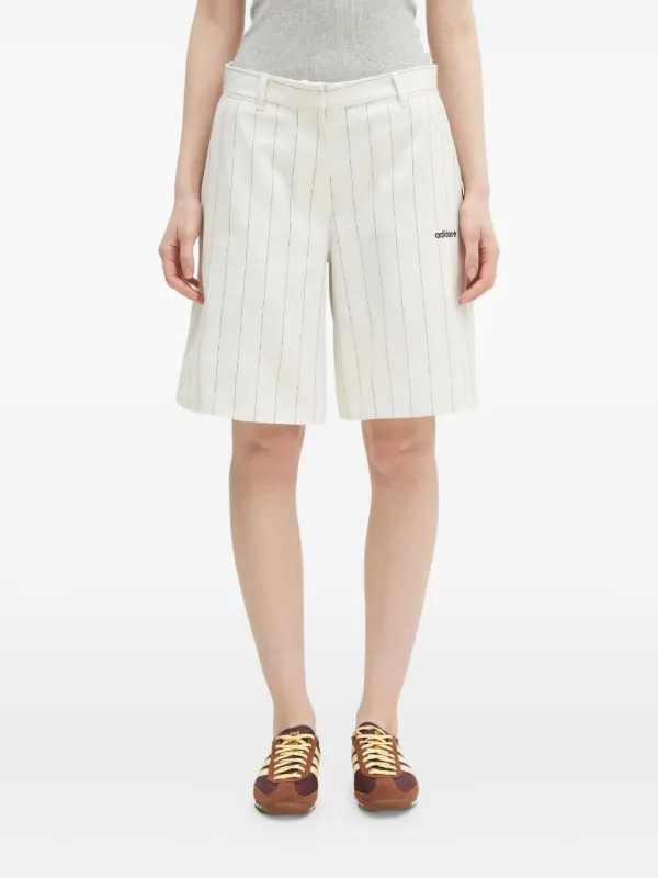 Adidas ストライプ ショートパンツ | ホワイト | FARFETCH JP