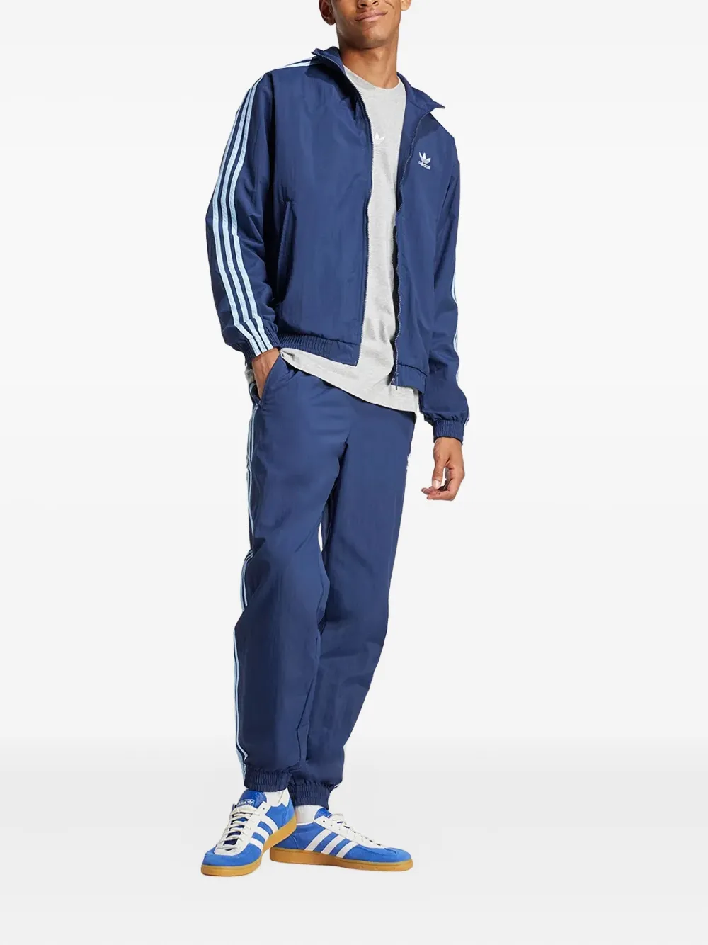 adidas three-stripe track jacket | Sport Jackets & Windbreakers | Image 2