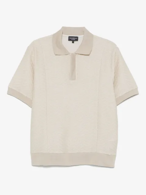 Emporio Armani knitted polo shirt