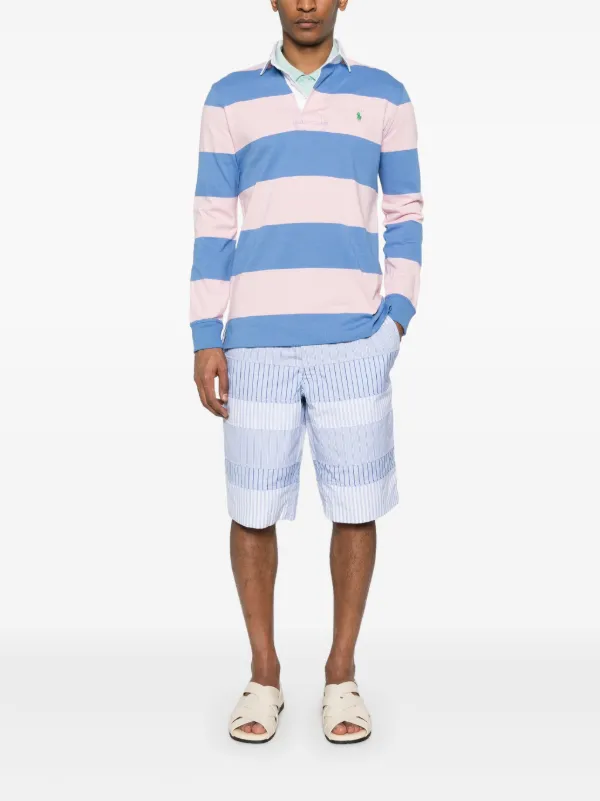 Polo Ralph Lauren ラガーシャツ XLサイズ ピンクと水色 Polo Ralph Lauren ラガーシャツ | ピンク | FARFETCH JP