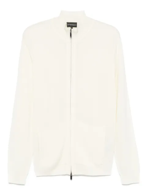 Emporio Armani zip-up cardigan