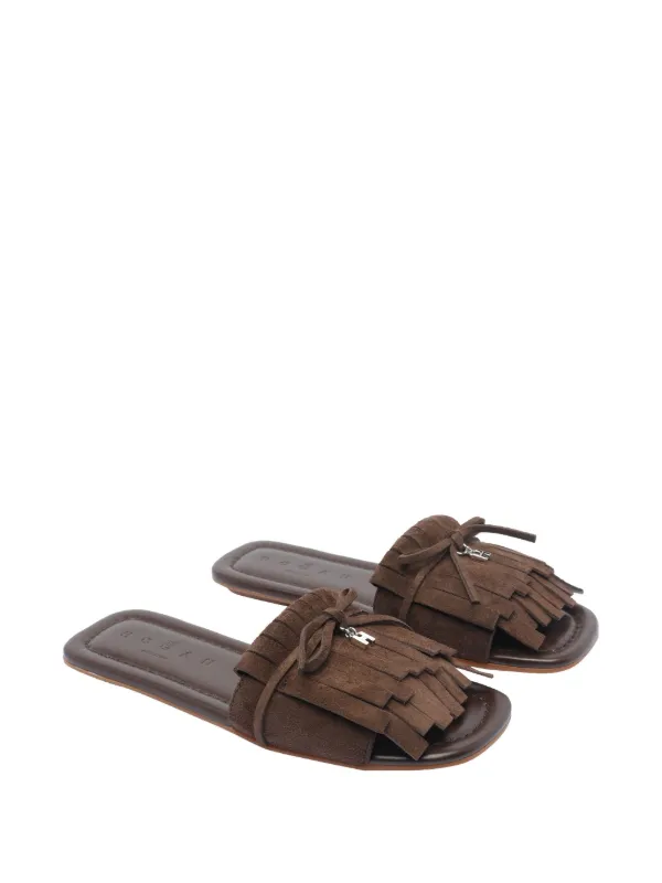 Hogan H685 Sandals | Brown | FARFETCH