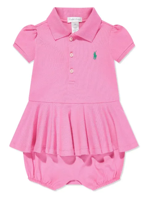 POLO RALPH LAUREN KIDS Polo Pony romper