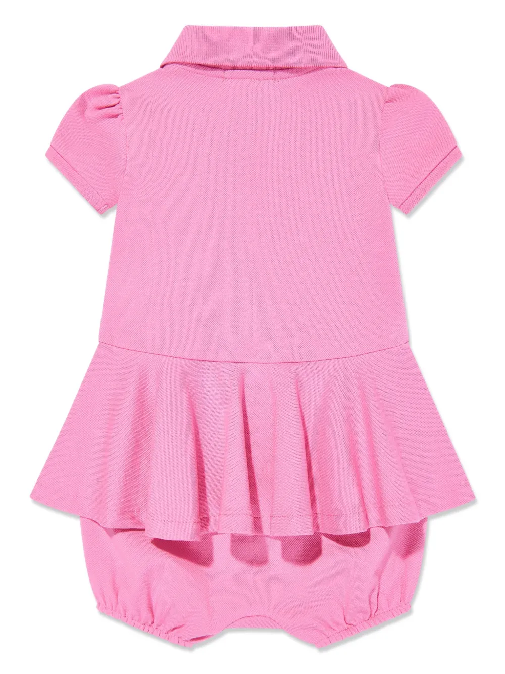 poloralphlaurenkids POLO RALPH LAUREN KIDS Polo Pony romper - Roze