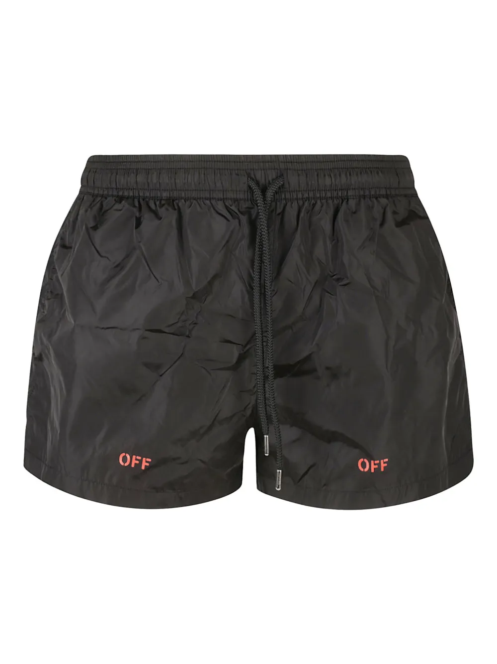 logo-print swim shorts