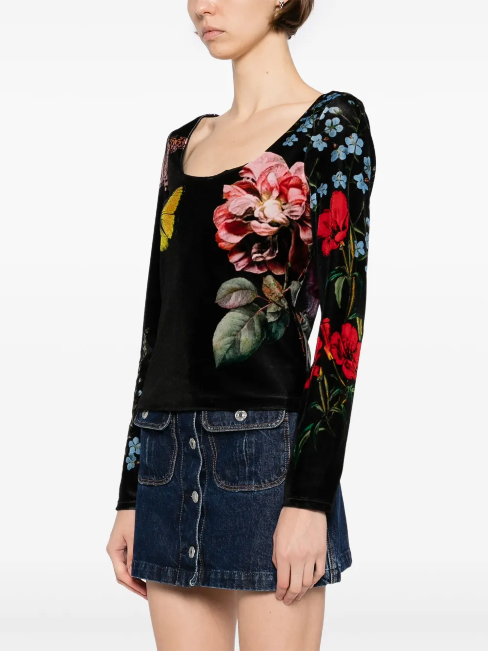 alice + olivia Top Zwart