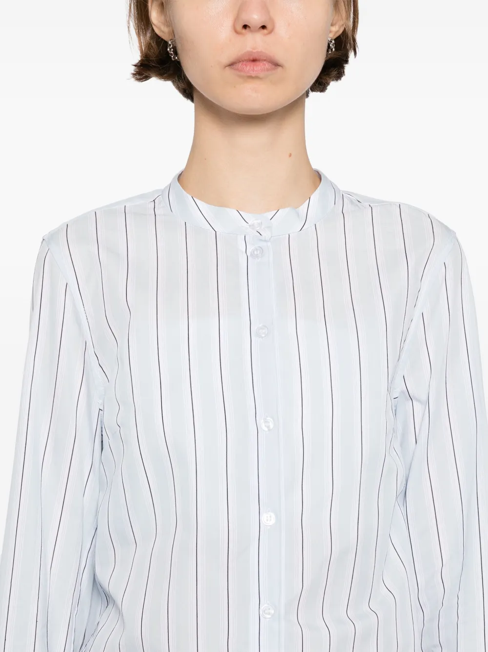 Day Birger Et Mikkelsen Alexi blouse met klassieke streep Blauw