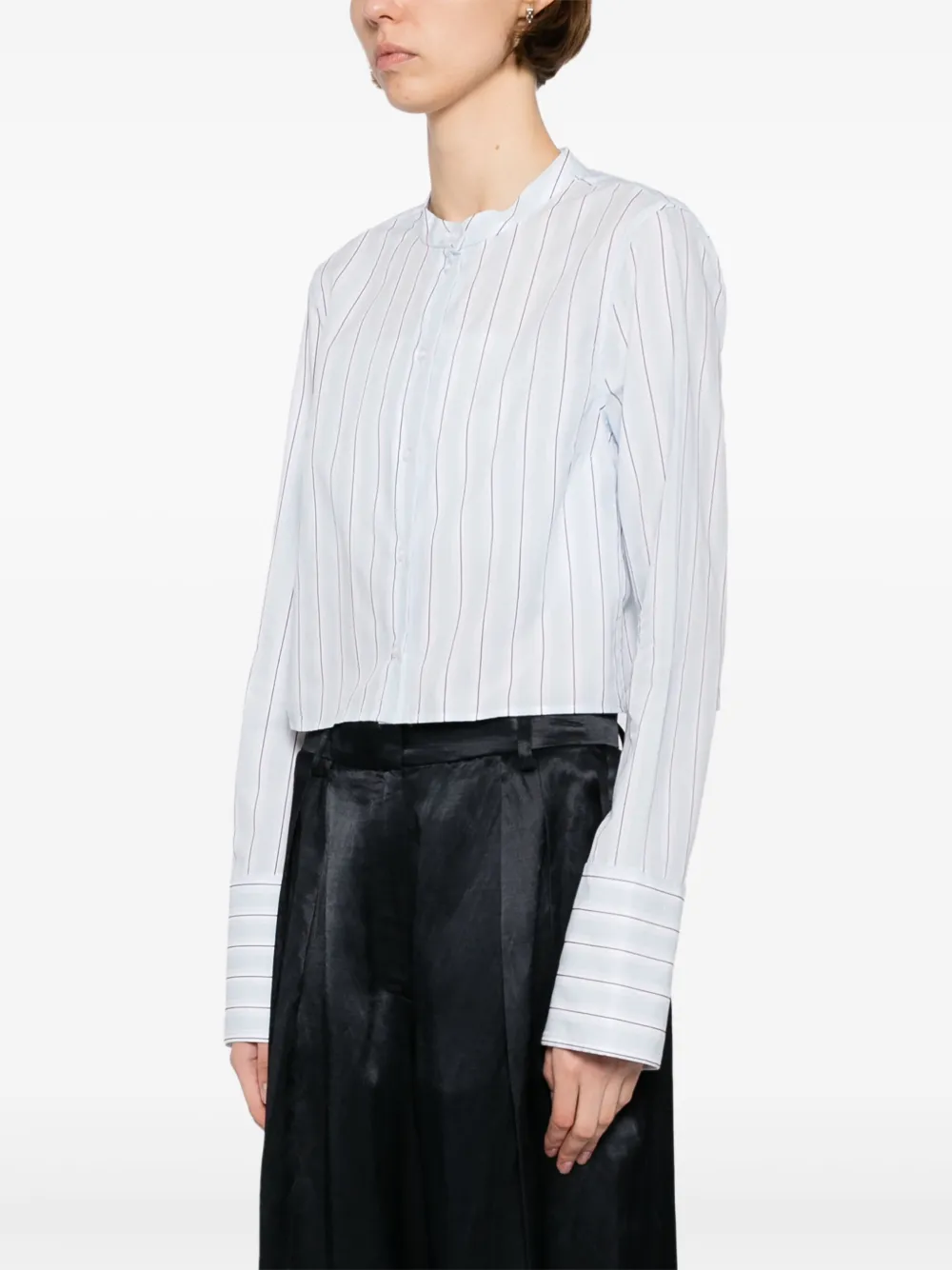 Day Birger Et Mikkelsen Alexi blouse met klassieke streep Blauw