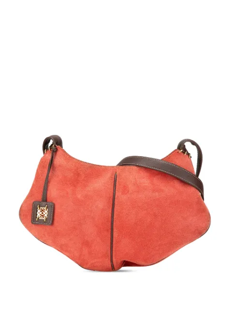 Loewe Pre-Owned 2003 Suede crossbody bag