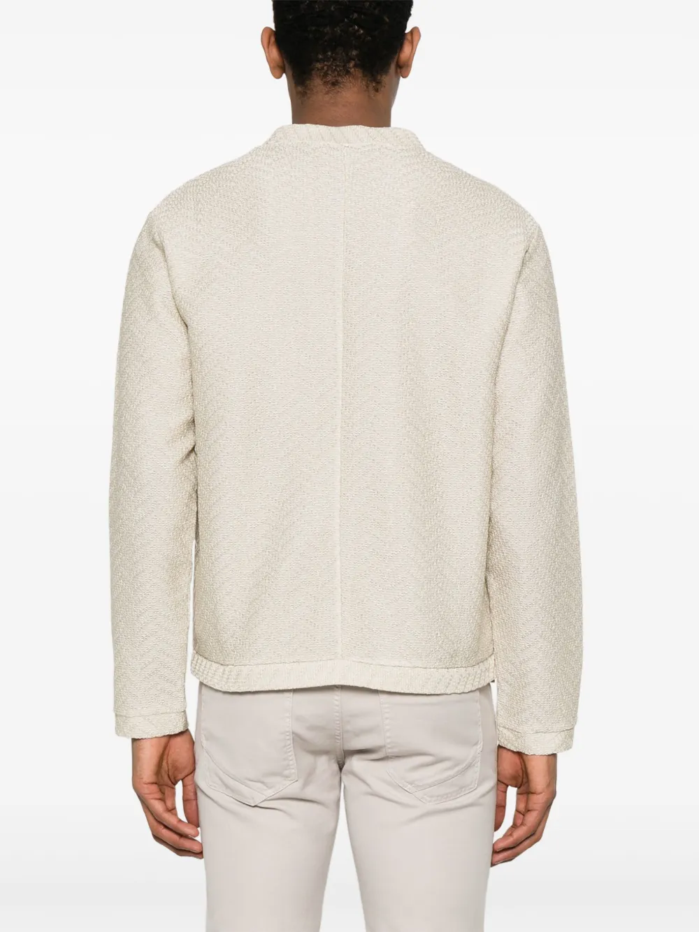 Emporio Armani Katoenen vest Beige