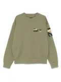 Givenchy camo-patches sweatshirt - Green