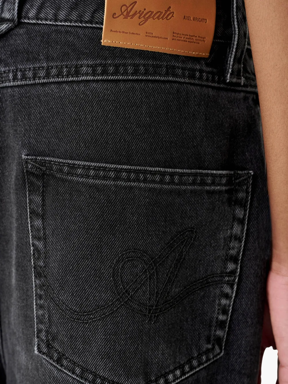 AXEL ARIGATO CLARA WIDE-LEG JEANS
