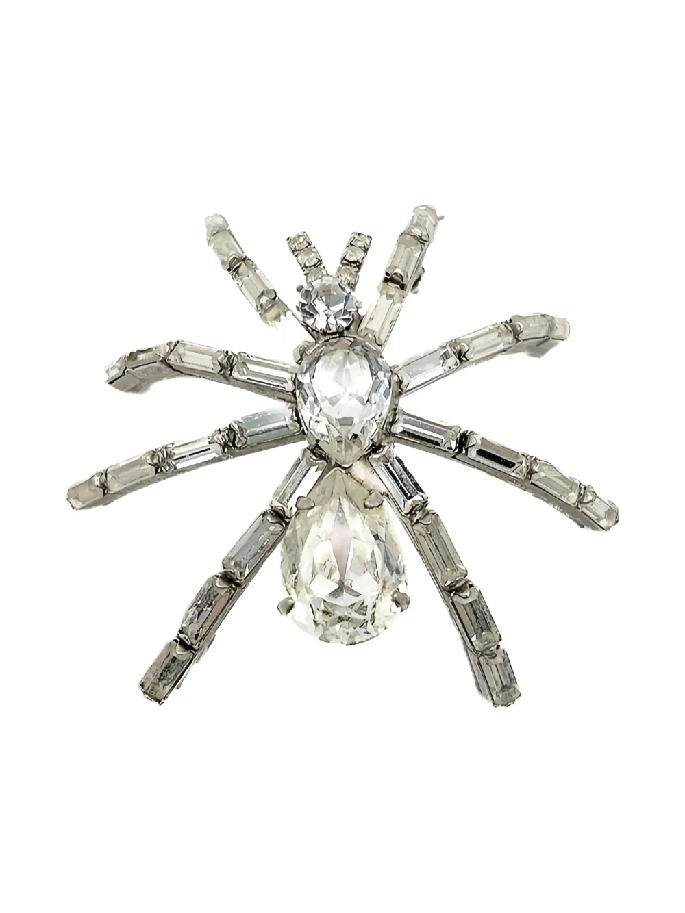 Jennifer Gibson Jewellery 1980s Spider ブローチ - シルバートーン Jennifer Gibson Jewellery 1980s Spider ブローチ - シルバートーン