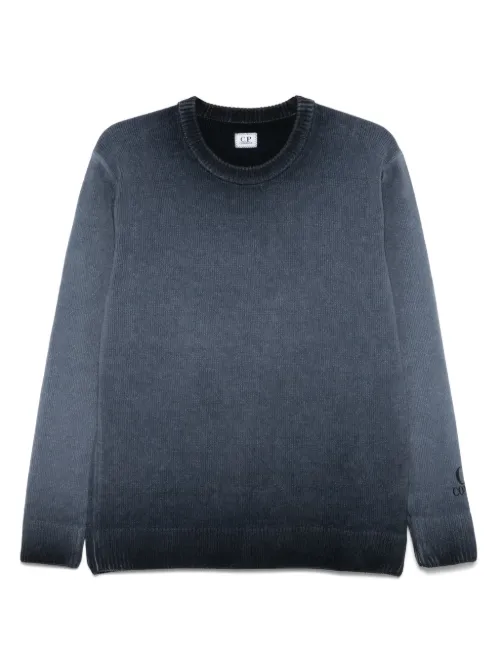Pull à logo brodé - C.P. Company - Modalova