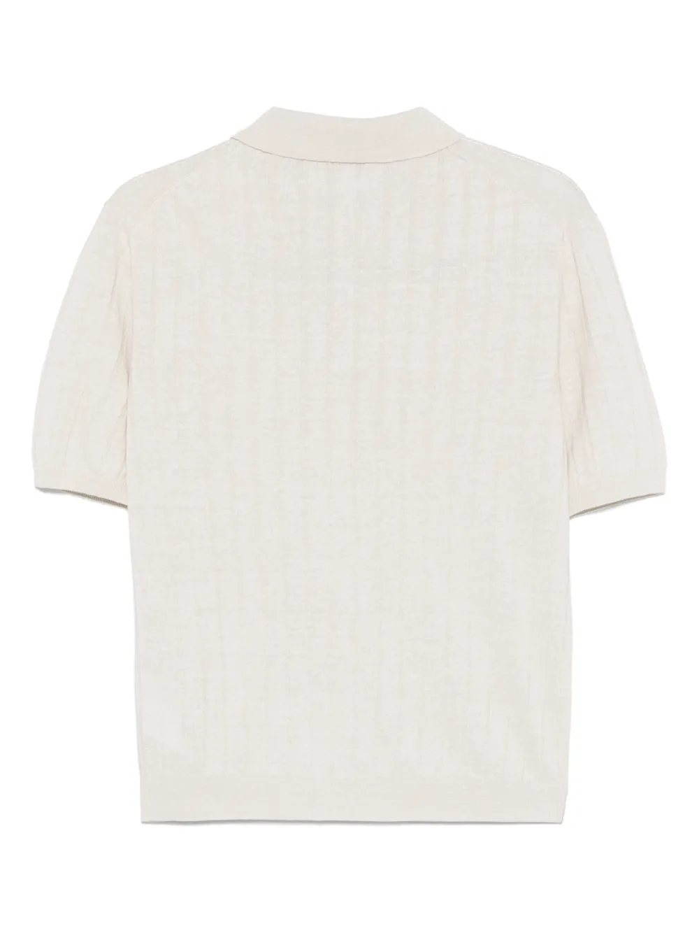 Boglioli Light Beige Flat-ribbed Linen In Neutrals