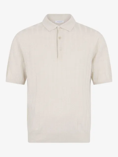 Boglioli Geripptes Poloshirt