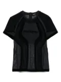MISBHV flocked mesh T-shirt - Black