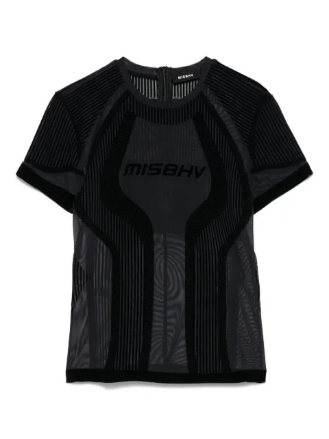 MISBHV flocked mesh T-shirt