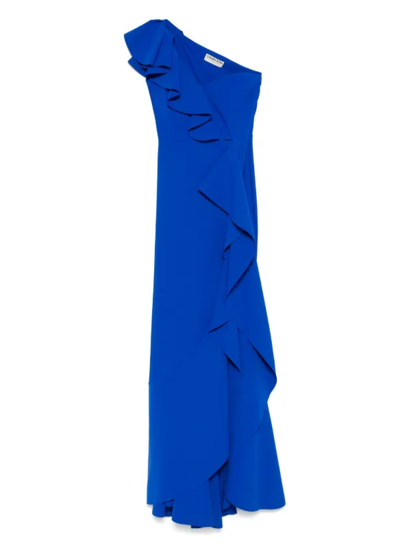 CHIARA BONI La Petite Robe Kafu Maxi Dress Blue FARFETCH FI