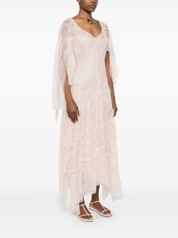 Philosophy Di Lorenzo Serafini フローラルレース マキシドレス Philosophy Di Lorenzo Serafini フローラルレース マキシドレス