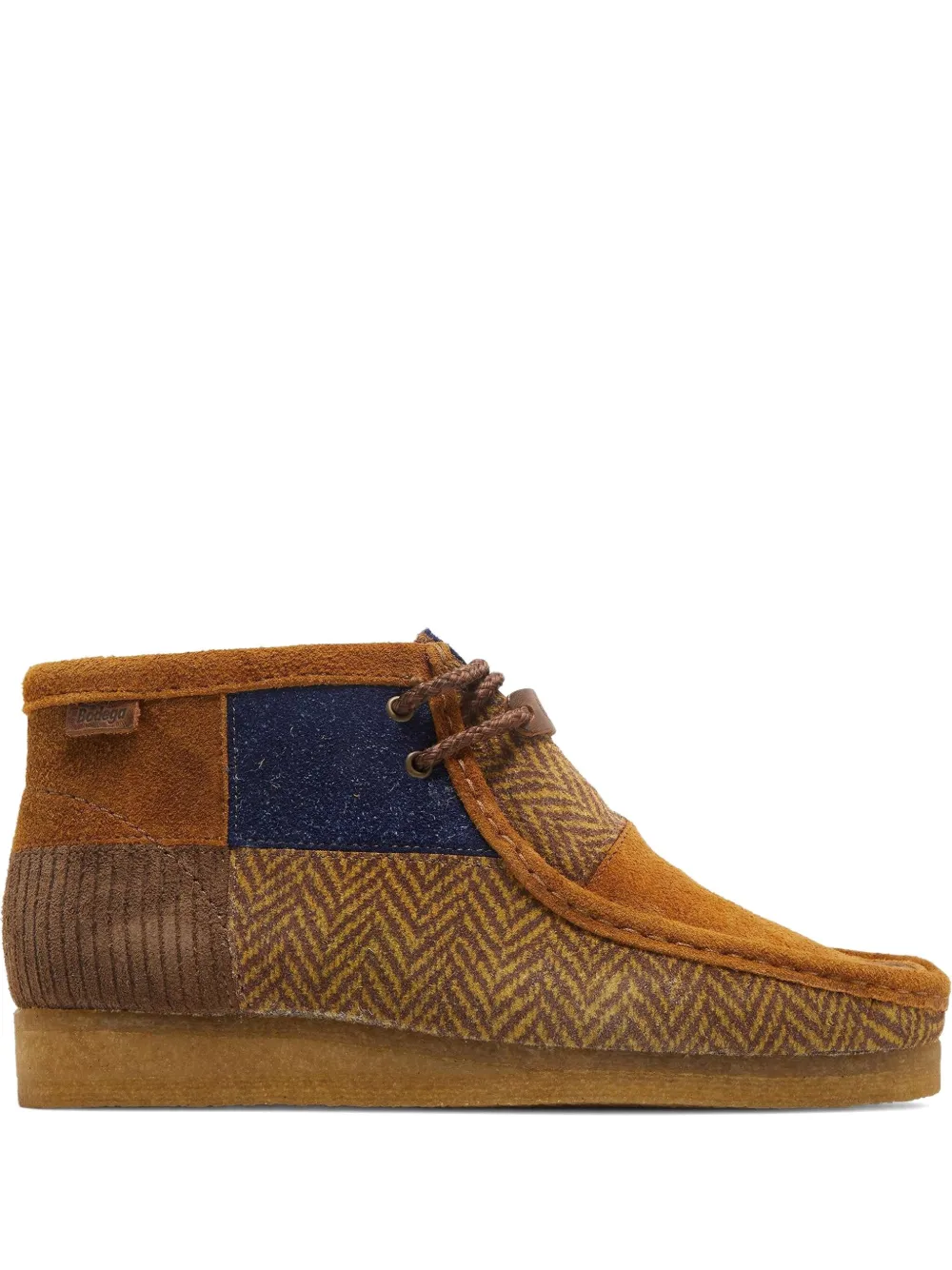 Clarks x Bodelga Originals Wallabee 2.0 "Heritage Patchwork" boots Bruin