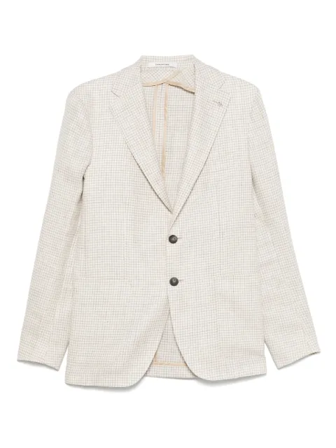 Tagliatore blazer con estampado pied de poule