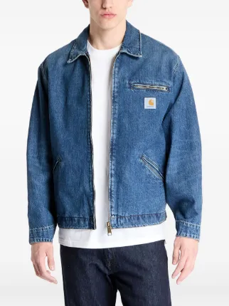 carhartt デトロイトジャケット　エアフォースブルー　XL Carhartt WIP OG Detroit Jacket Lined Blue - Dark Navy Stone Washed