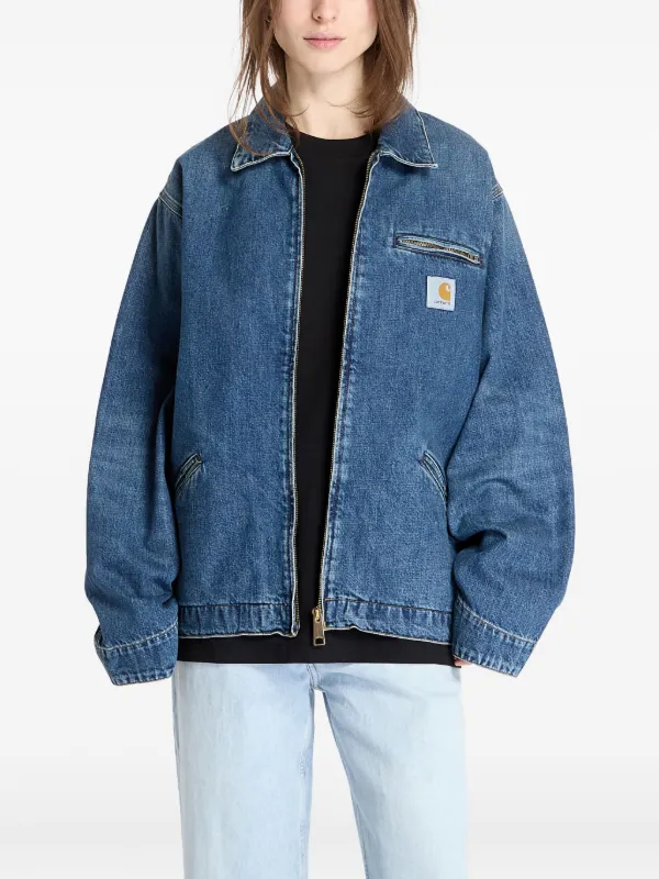 ジャケット・アウター Carhartt 2022 OG DENIM DETROIT JACKET OG Detroit Jacket - Smith Denim (Spring) – Premier