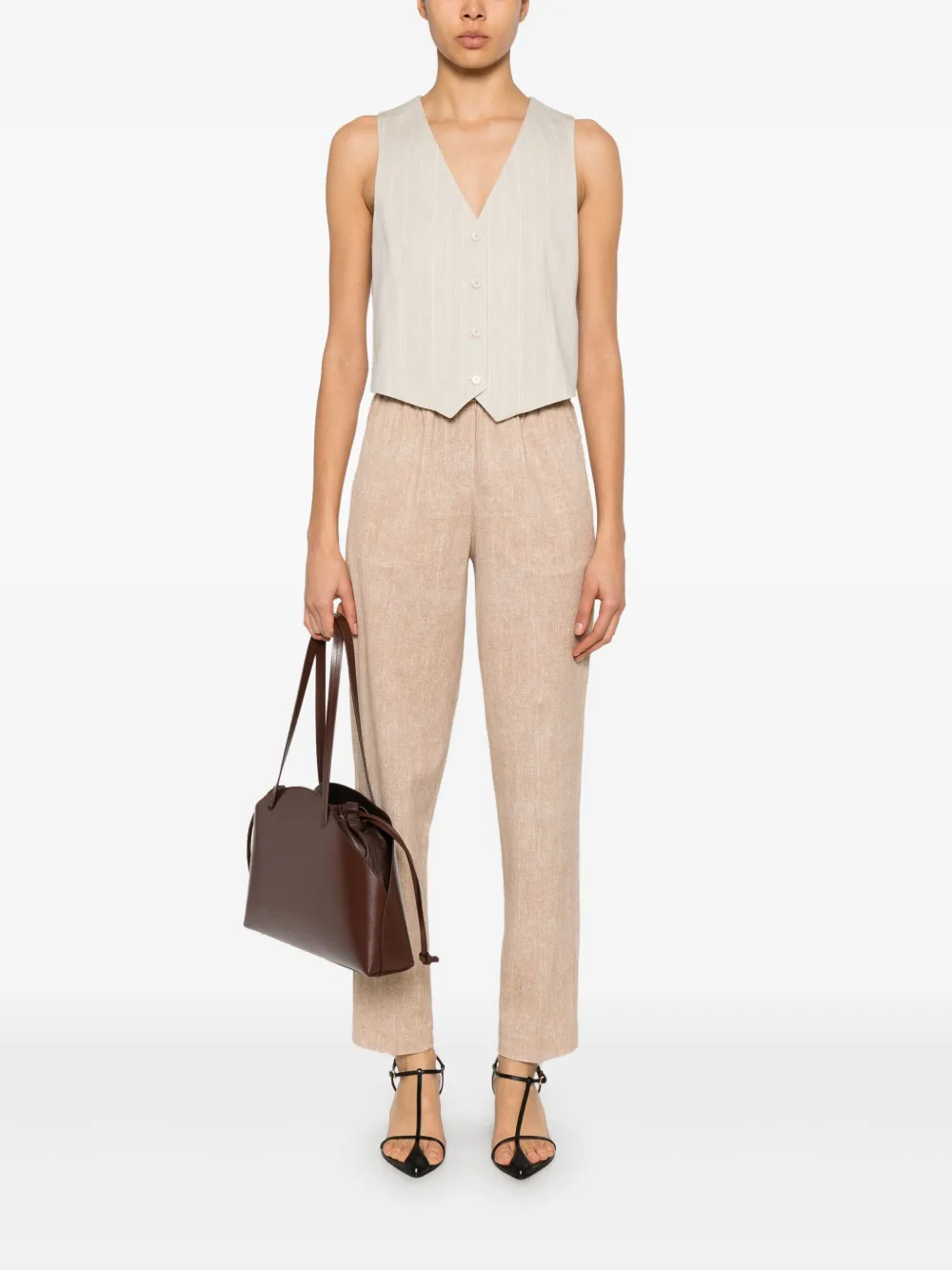 Circolo 1901 Piquet broek - Beige