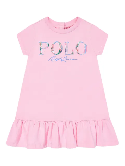 POLO RALPH LAUREN KIDS logo-print dress