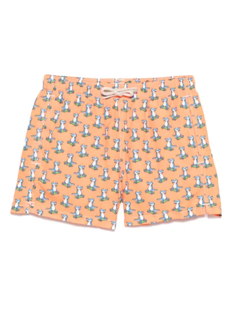MC2 Saint Barth Kids Jean Lighting swim shorts