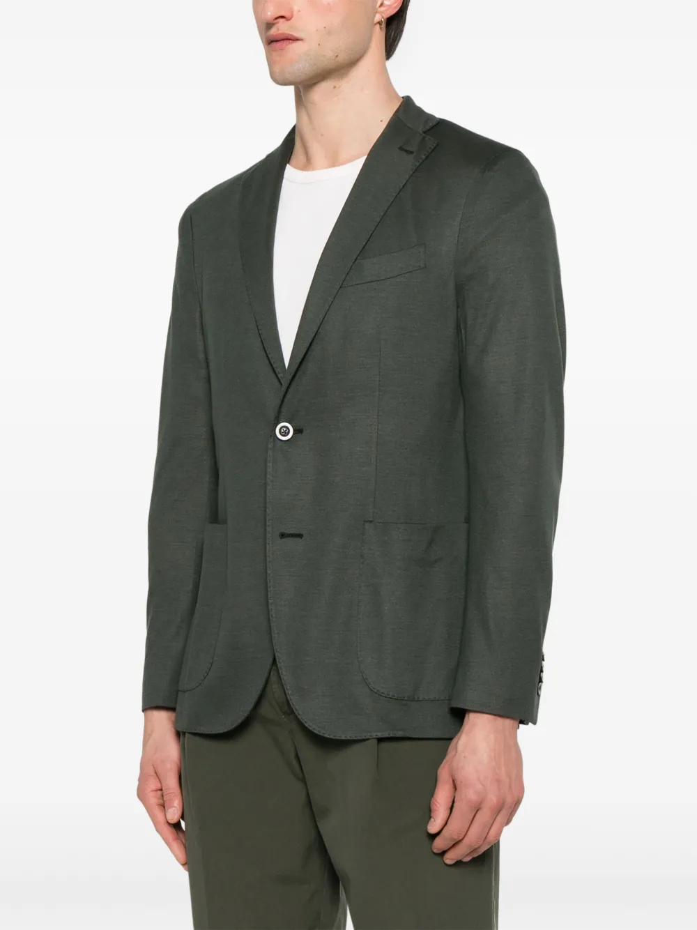 Boglioli Piqué blazer Groen