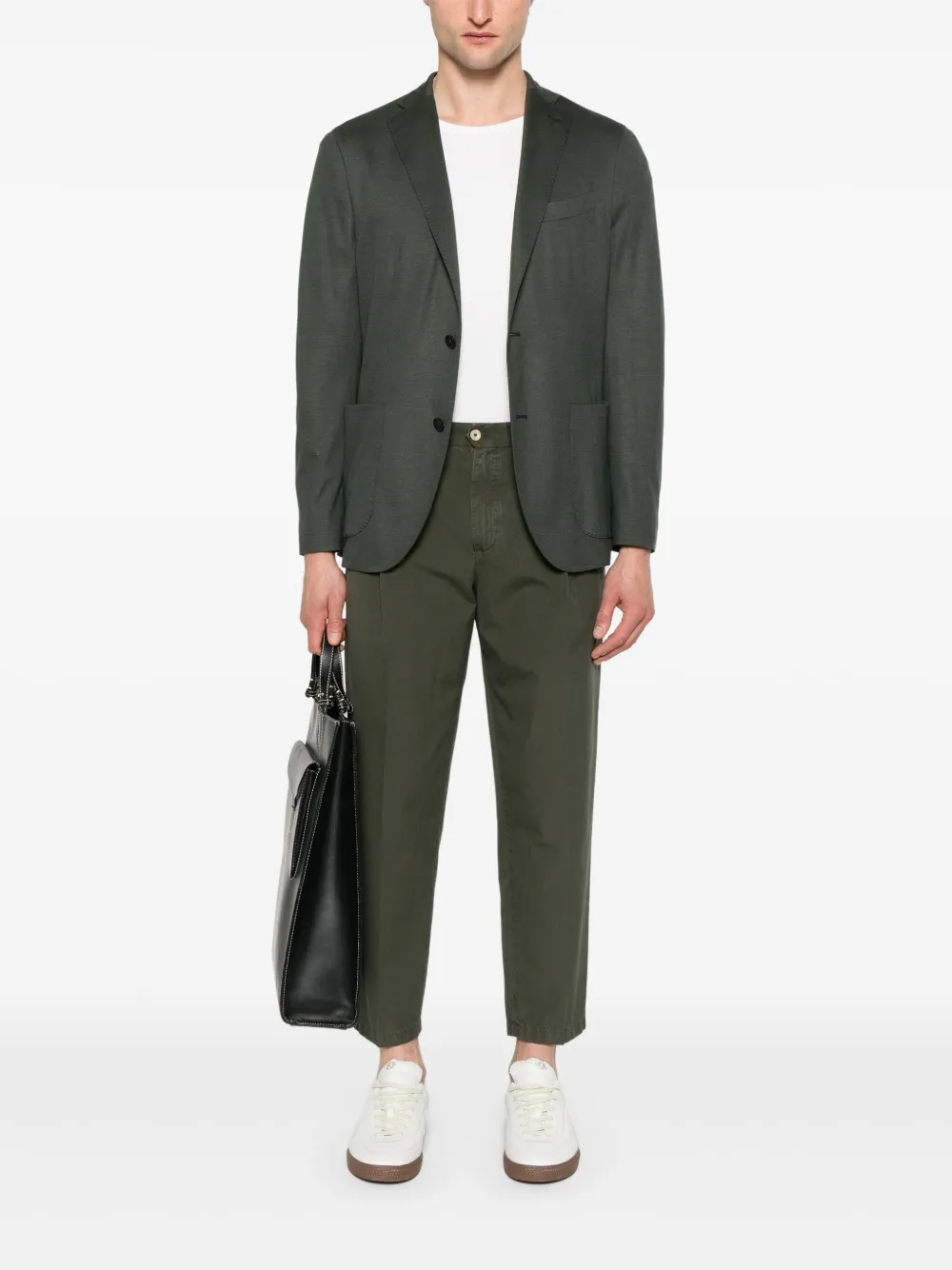 Boglioli piqué-weave blazer | Blazers | Image 2