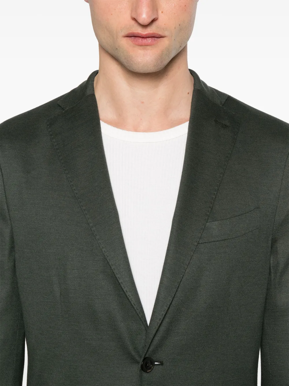 Boglioli Piqué blazer Groen