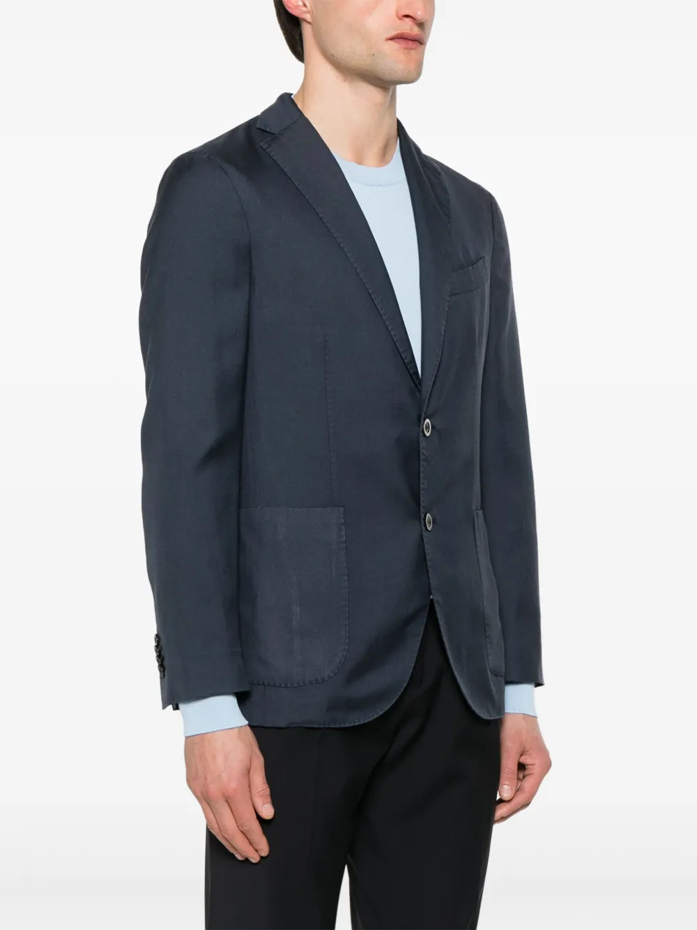 Boglioli 50K blazer Blauw