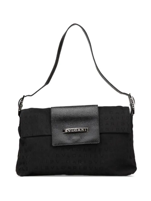 Bvlgari Pre-Owned bolsa de hombro Logomania Canvas Ingrid 2000-2024